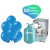 helium sada modre balonky 50 ks