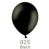 232 black 025 balonek cerna prumer 27cm belbal