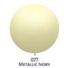 256 obri balonek 077 metallic ivory