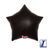 balonek hvezda cerna metalicka 38 cm s heliem lita 30 dni