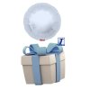 2 balonkovy box stribrny kruh