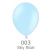 46 sky blue 003 balonek svetle modra prumer 27cm belbal
