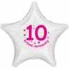 5080 krasne 10 narozeniny foliovy balonek hvezda pro holky balonky cz