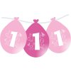 814 balonky narozeniny cislo 1 visici 5ks ruzove balonky cz