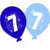 907 1 balonky narozeniny 5ks s cislem 7 pro kluky balonky cz