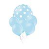 9796 1 balonky puntiky set svetle modry balonky cz