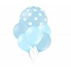 9799 balonky puntiky set svetlemodre balonky mix balonky cz