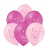 9985 balonky 1 narozeniny ruzovy slon 6 ks balonky cz