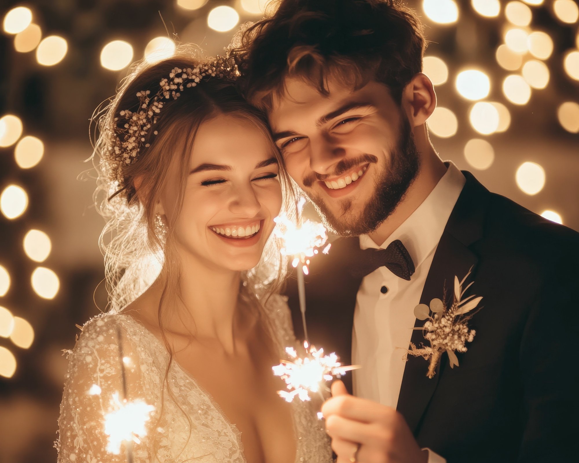 Prskavky a konfety na svadbu - ako si vybrať tie správne?