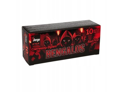 JF70 R ognie wroclawskie BENGALOS JORGE red fire