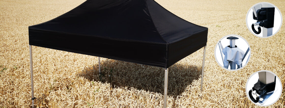 Alumínium összecsukható pavilon MEDIUM