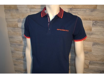 Pánské polo tričko CIPO & BAXX CT 189 Blue