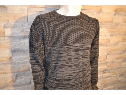 Pánský svetr SEMCO 18018 Black/Grey