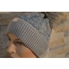 Dámská čepice s bambulí Perfect 16