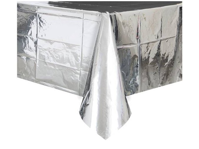 eng pl Silver Tablecover 137 x 274 cm 1 pc 24410 3