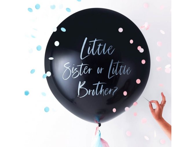 tw 836 brother or sister gender reveal balloon v2
