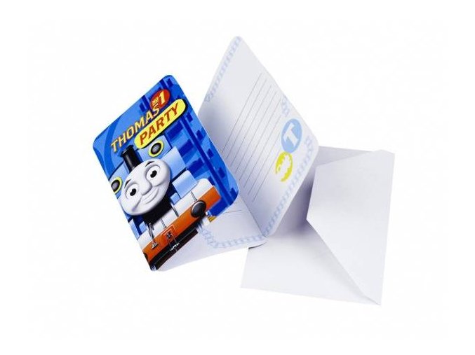 eng pl Thomas Friends Invitations Envelopes 6 pcs 6425 2