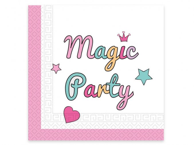 eng pl Magic Party Unicorn Napkins 33 cm 20 pcs 31831 2