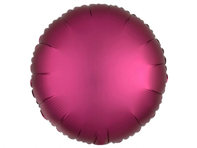 eng pl Rose Round Foil Balloon 43 cm 1 pcs 32272 2