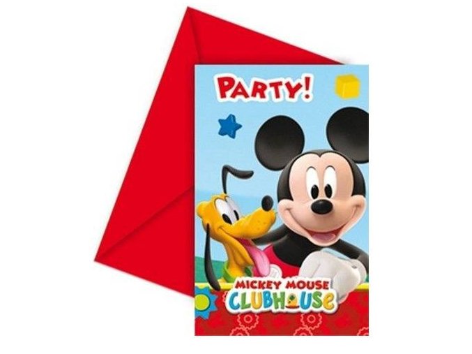 eng pl Invitation card envelope Playful Mickey 1 pc 12549 2