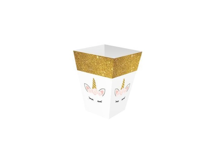 eng pm Decorative boxes for popcorn Beauty Unicorn 6 pcs 44452 2