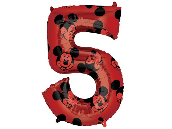 eng pl Number 5 Balloons SuperShape Foil Balloon cm 1 pc 43350 2