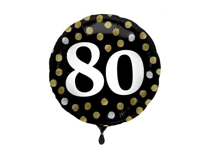 eng pl Standard Happy Birthday Foil Balloon 45 cm 48503 1