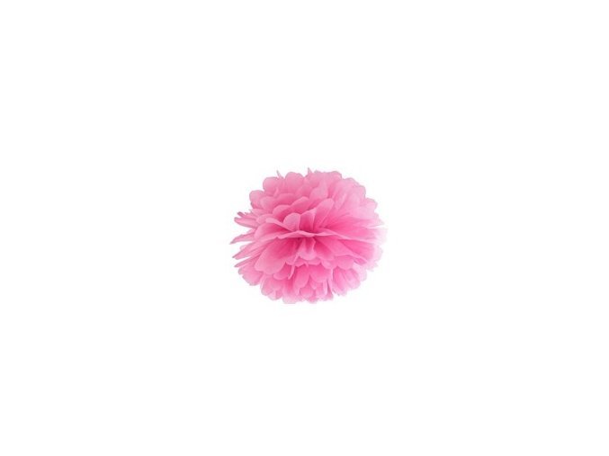 Pompom ružový 35cm