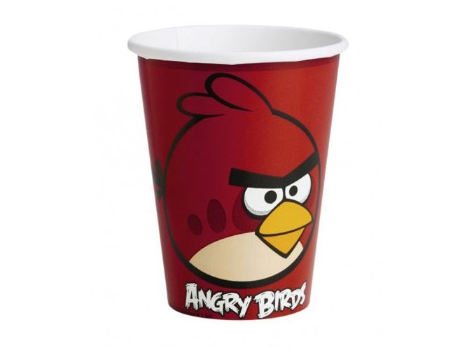 Pohár Angry Birds 8ks v balení