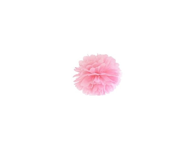 Pompom Light Pink 35cm