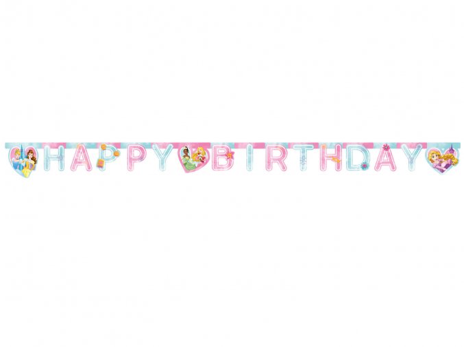 eng pl Happy Birthday banner Princess 1 pc 63142 1