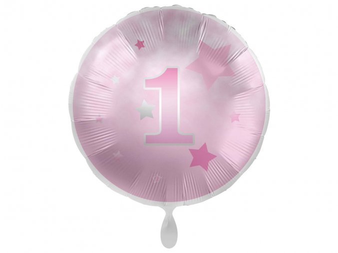 eng pl 1st birthday stars foil balloon 46 cm 1 pc 56138 1