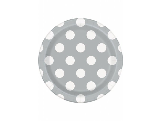 Tanier Silver/White Dots 8ks v balení
