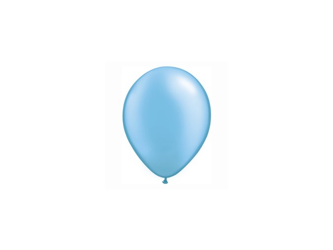 Latexový balón 14" Perleťovo Azurová 1ks v balení