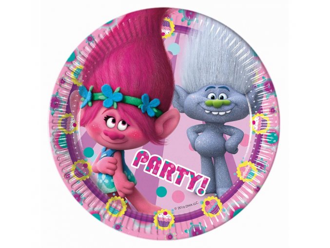 Tanier Trolls-Poppy party 8ks v balení