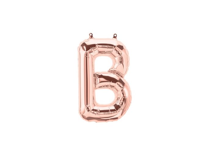 Rose Gold Letter B Balloon FOIL2727 v1