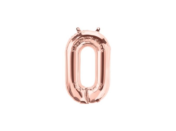 Rose Gold Letter O Balloon FOIL2740 v1