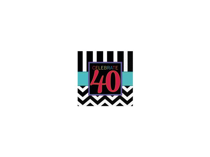 eng pm Napkins Chevron Birthday 40 33 cm 16 pcs 21622 2