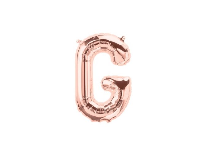 Rose Gold Letter G Balloon FOIL2732 v2