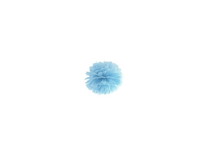 eng pm Blotting paper Pompom light misty blue 25 cm 1 pc 26466 1