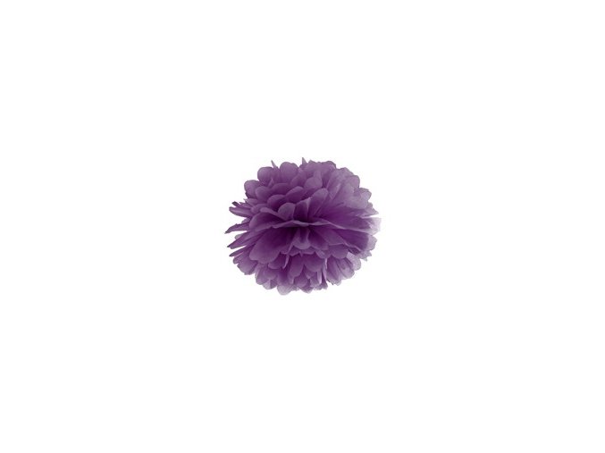 eng pm Blotting paper pompom purple 35 cm 1 pc 26471 1