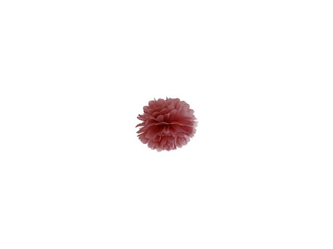 eng pm Blotting paper Pompom marsala 25 cm 1 pc 26467 1