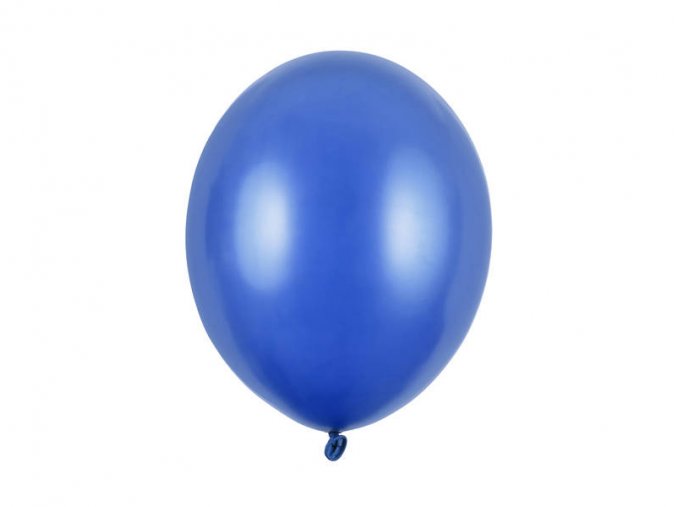 eng pl Strong balloons metallic navy blue 30cm 10 pcs 8530 1