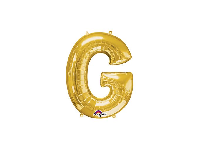 Gold Letter G Balloon Foil FOIL2374