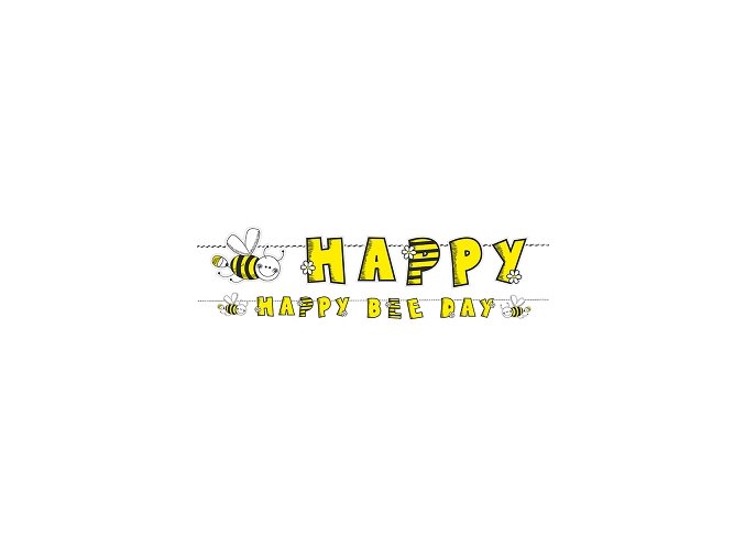 Banner Včielka Happy Bee Day 1,53m