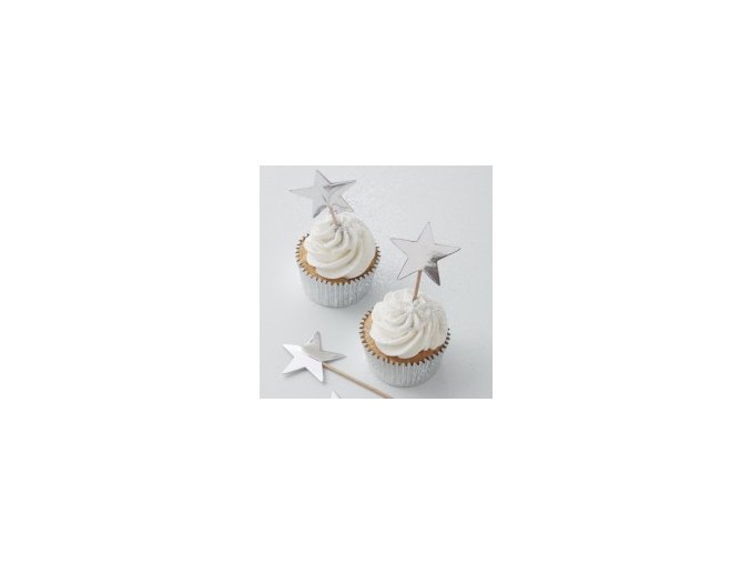 ms 135 silver star cupcake toppers min
