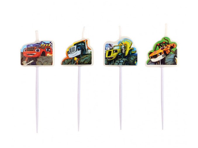 eng pl Mini Figurine Candles Blaze 4 pcs 26312 2