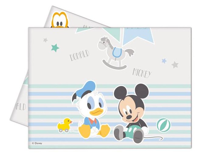 eng pl Plastic tablecover Infant Mickey 120 x 180 cm 1 pc 21439 3