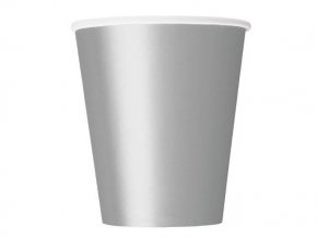 eng pl Silver Paper Cups 266 ml 8 pcs 26235 2