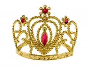 eng pl Tiara diadem zloty z rubinami 1 szt 18862 1